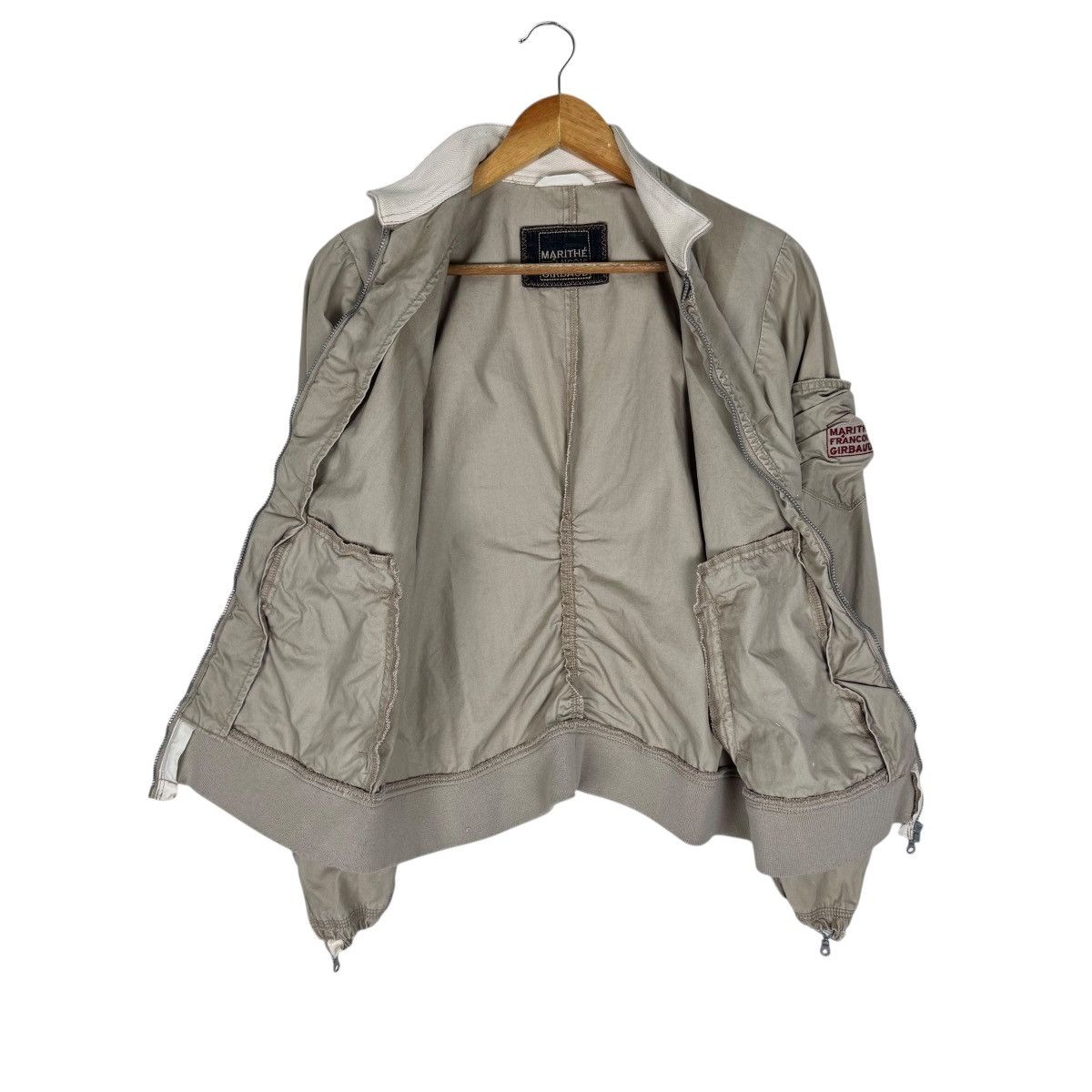 Marithe + Francois Girbaud 🌟MFG GIRBAUD BIKERS JACKET Size M / US 6-8 / IT 42-44 - 8 Thumbnail