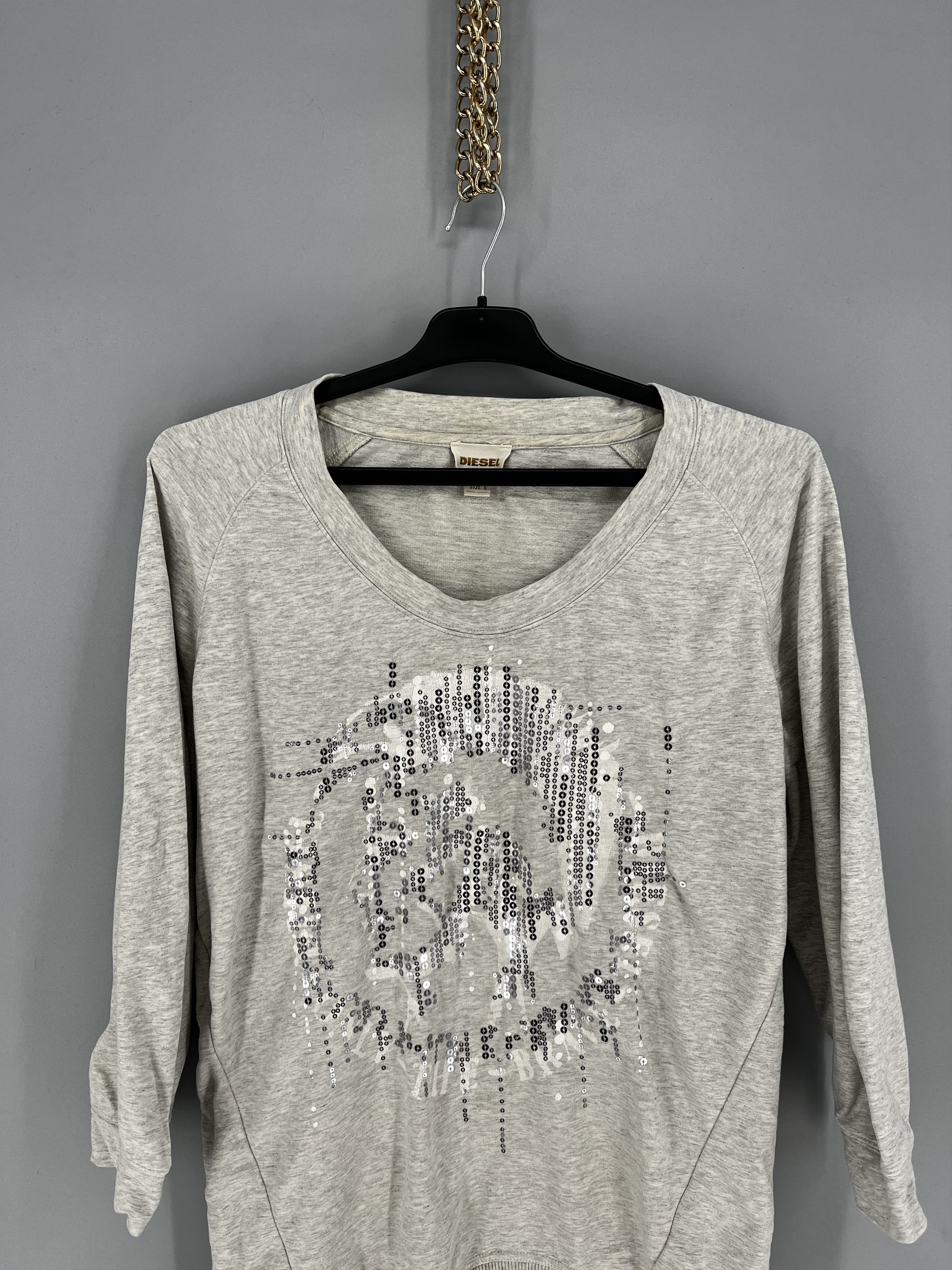 Diesel Vintage Diesel Big Logo Womens Sweatshirt Size S / US 4 / IT 40 - 6 Thumbnail