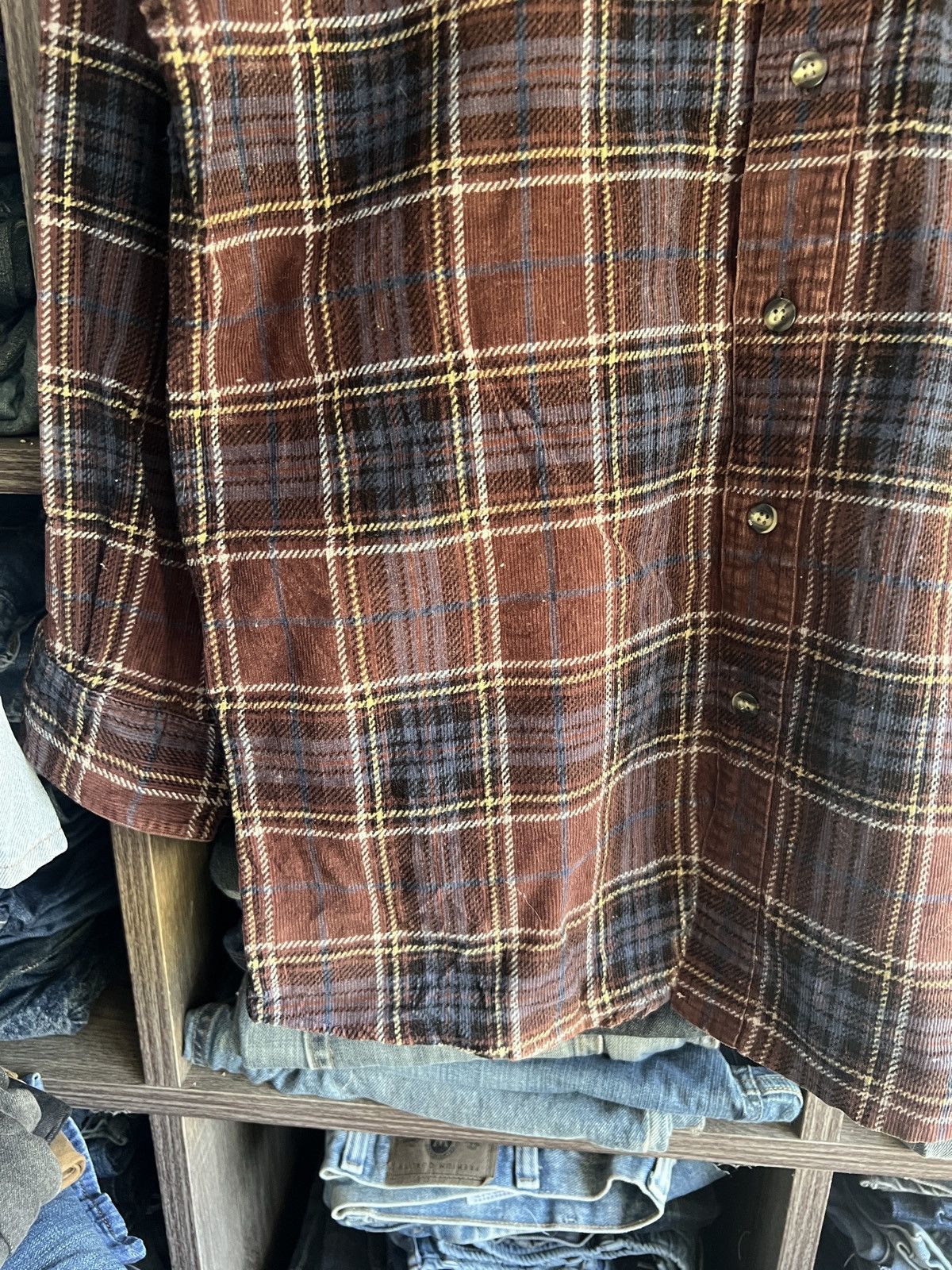 L.L. Bean 🔥Vintage LL Bean Corduroy Flannel Size US S / EU 44-46 / 1 - 7 Thumbnail