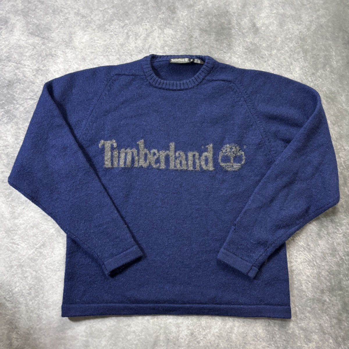 Timberland × Vintage 1990s Vintage Timberland Performance Wool Sweater Pullover M Size US M / EU 48-50 / 2 - 3 Thumbnail