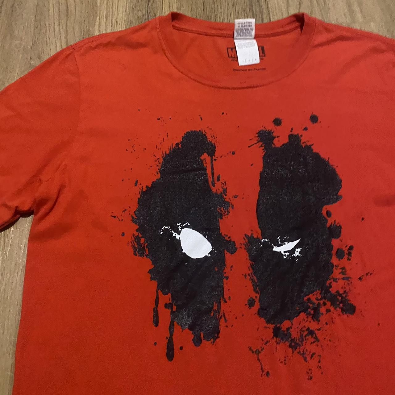 Marvel Comics Deadpool red and black t-shirt #Deadpool Size US L / EU 52-54 / 3 - 2 Thumbnail