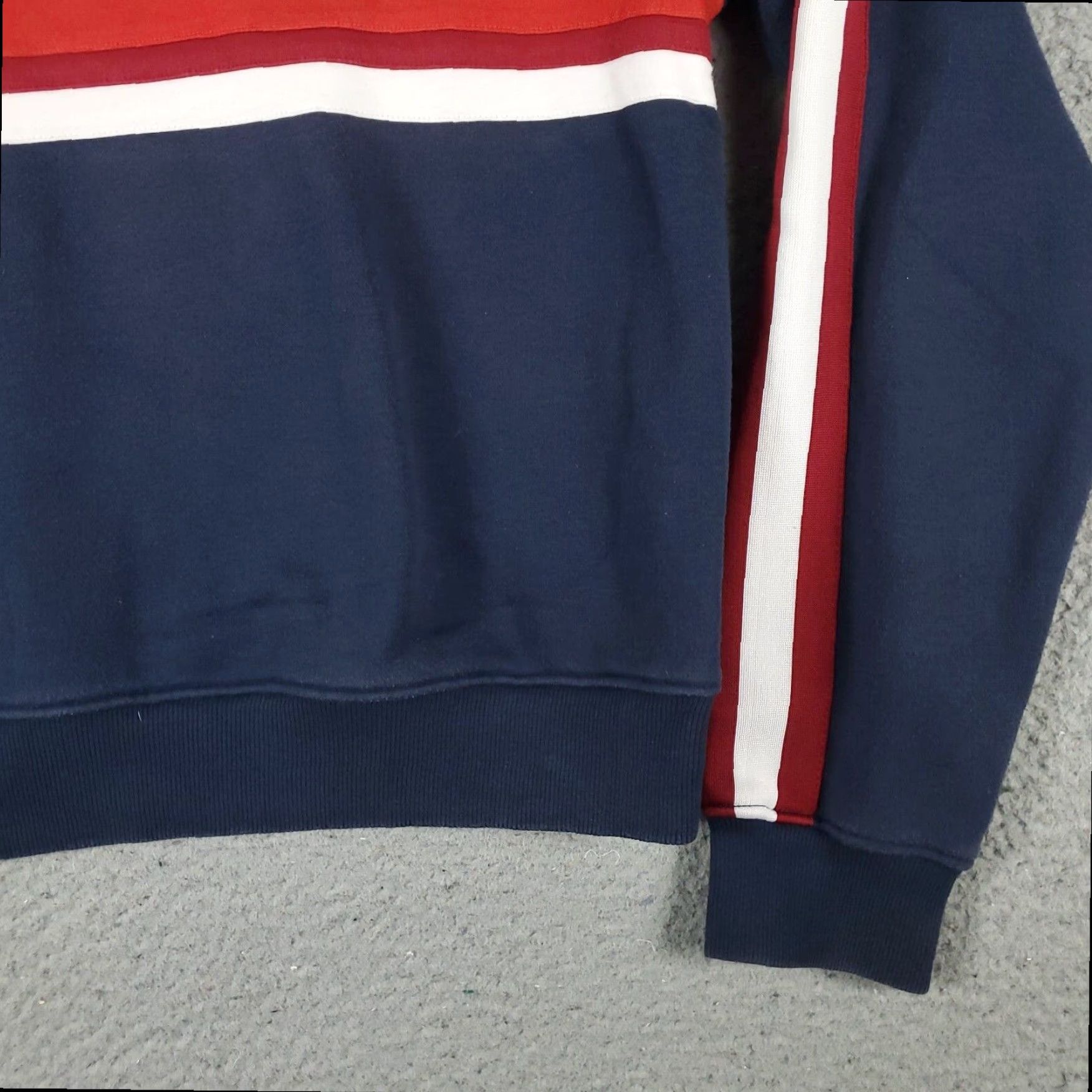 Tommy Hilfiger Tommy Hilfiger Sweater Womens Medium Blue 1/4 Zip Pullover Size M / US 6-8 / IT 42-44 - 4 Thumbnail