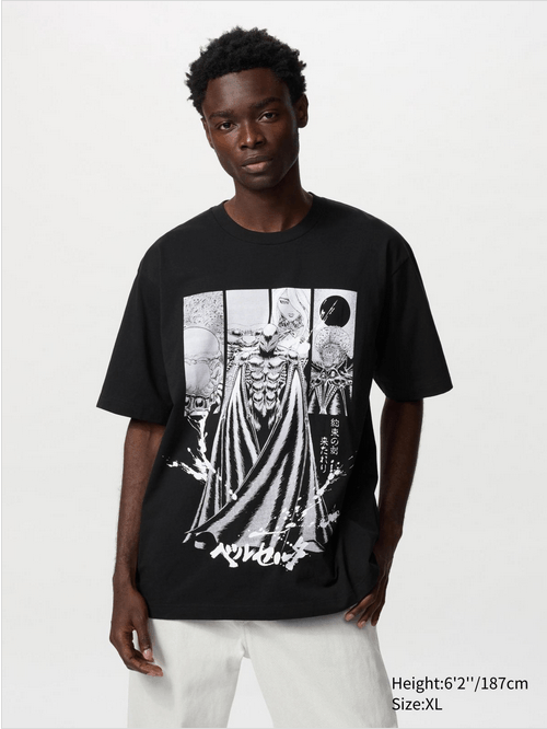 Japanese Brand Uniqlo X Kentarou Miura Berserk MANGA curation T-Shirt TEE Size US L / EU 52-54 / 3 - 5 Thumbnail
