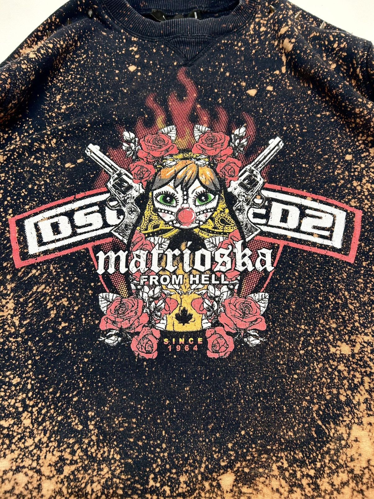 Dsquared2 FW2015 Matrioska Crewneck Sweatshirt Size US S / EU 44-46 / 1 - 3 Thumbnail