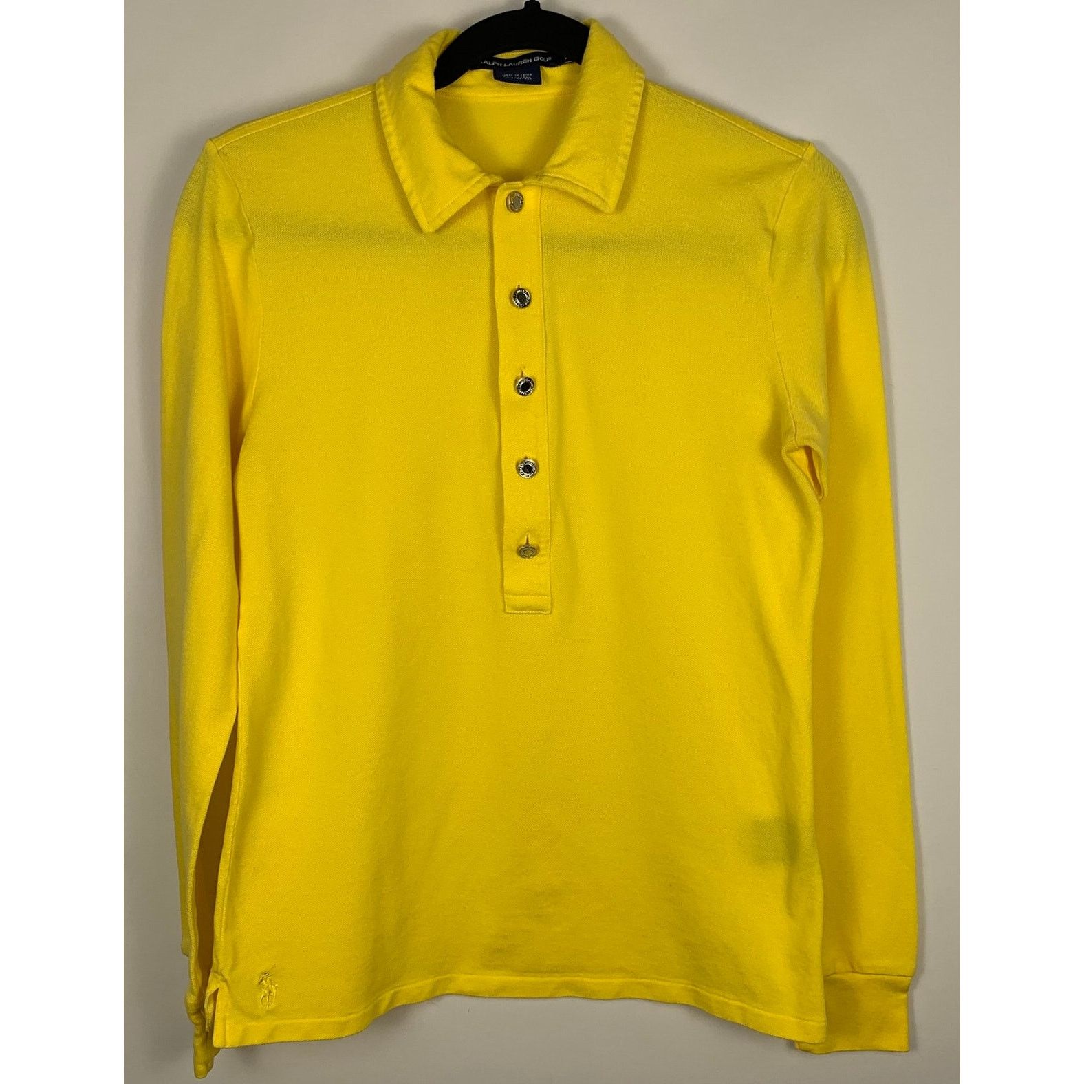 RLX Ralph Lauren Ralph Lauren Golf Polo Shirt Women's Medium Yellow Athletic Size M / US 6-8 / IT 42-44 - 1 Thumbnail
