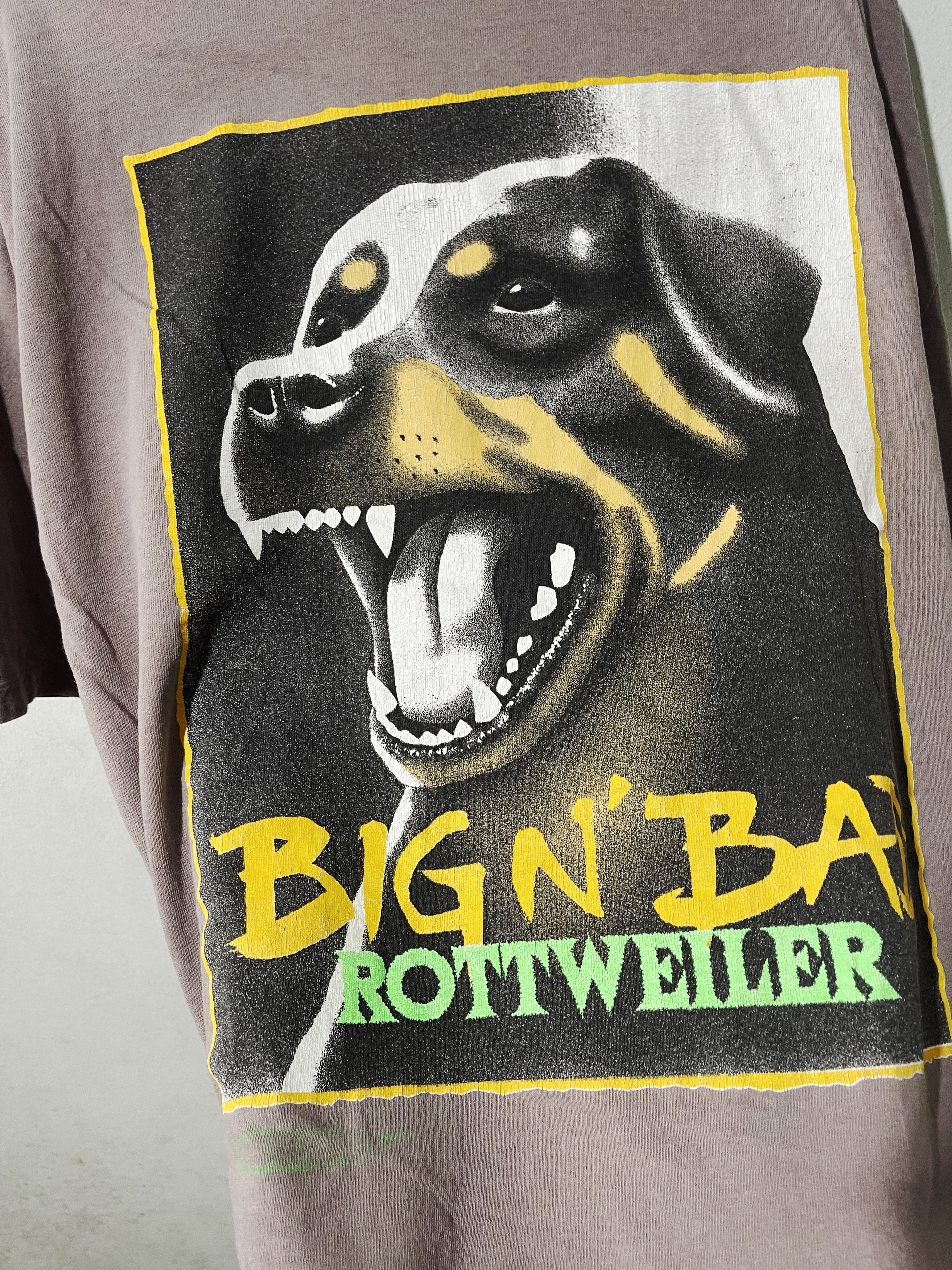 Vintage Vintage 90s Rottweiler Shirt Size US XL / EU 56 / 4 - 2 Thumbnail