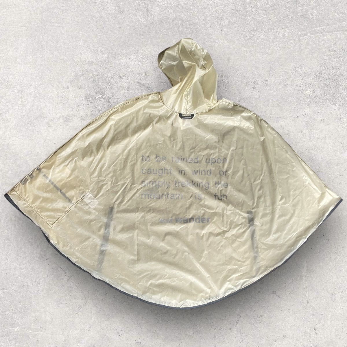 And Wander Sil Poncho Cordura Size US M / EU 48-50 / 2 - 1 Thumbnail