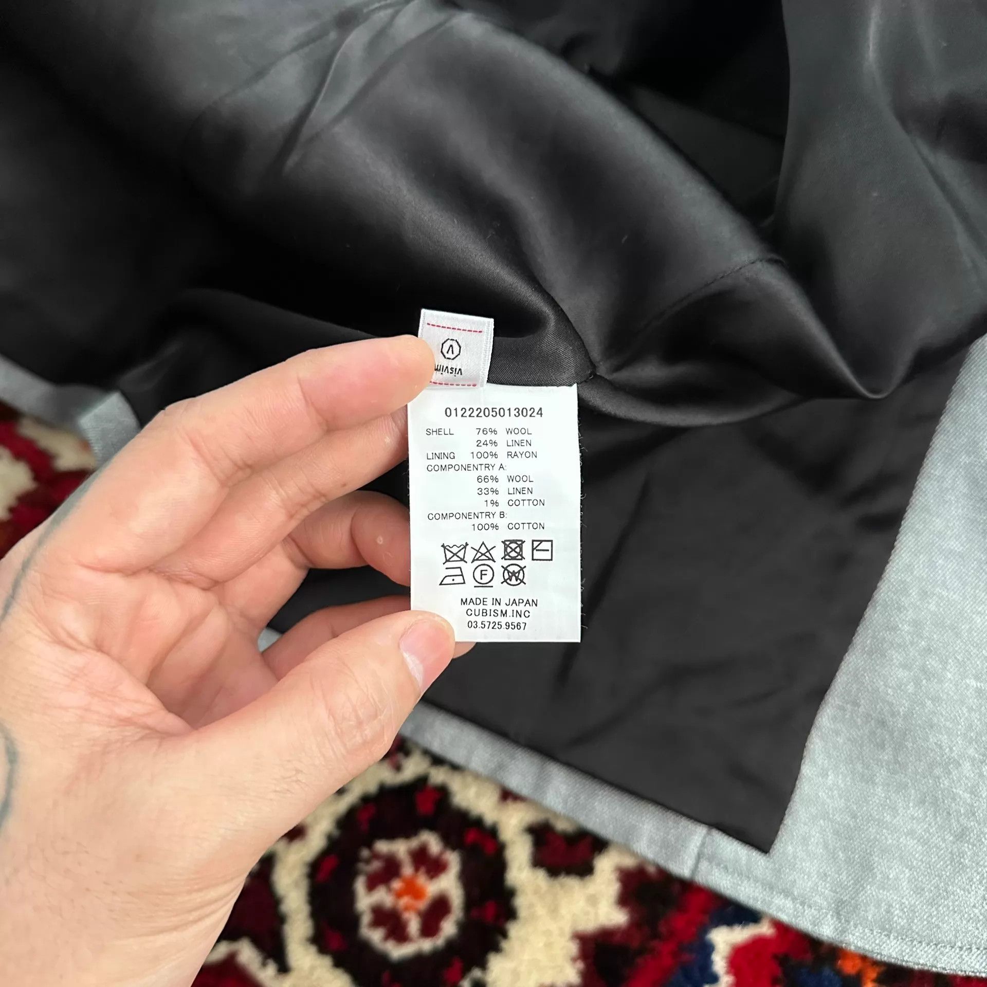 Visvim VISVIM 22AW FALKLAND ACADEMY Wool Blazer Size 3 Size US L / EU 52-54 / 3 - 8 Thumbnail