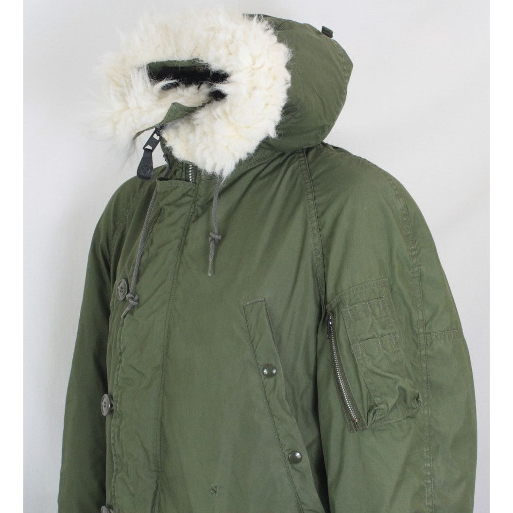 Schott × Vintage Vintage USAF N-3B Parka Snorkel Jacket Extreme Cold Weather Size US S / EU 44-46 / 1 - 5 Thumbnail