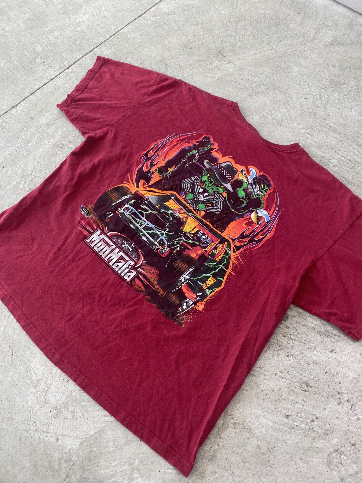Gildan Mod Mafia Mechanic Racing TShirt Size US XXL / EU 58 / 5 - 4 Thumbnail