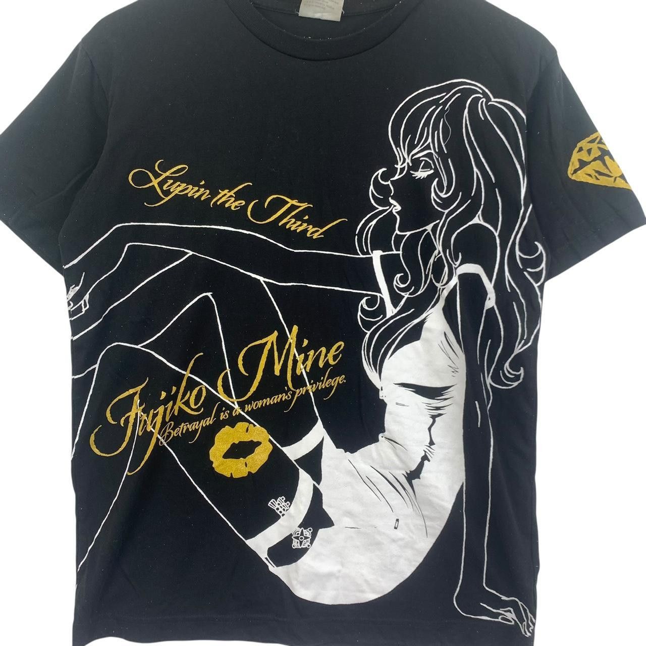 Vintage Vintage LUPIN THE THIRD Fujiko Mine Anime Manga Tee Shirt Size US M / EU 48-50 / 2 - 5 Thumbnail