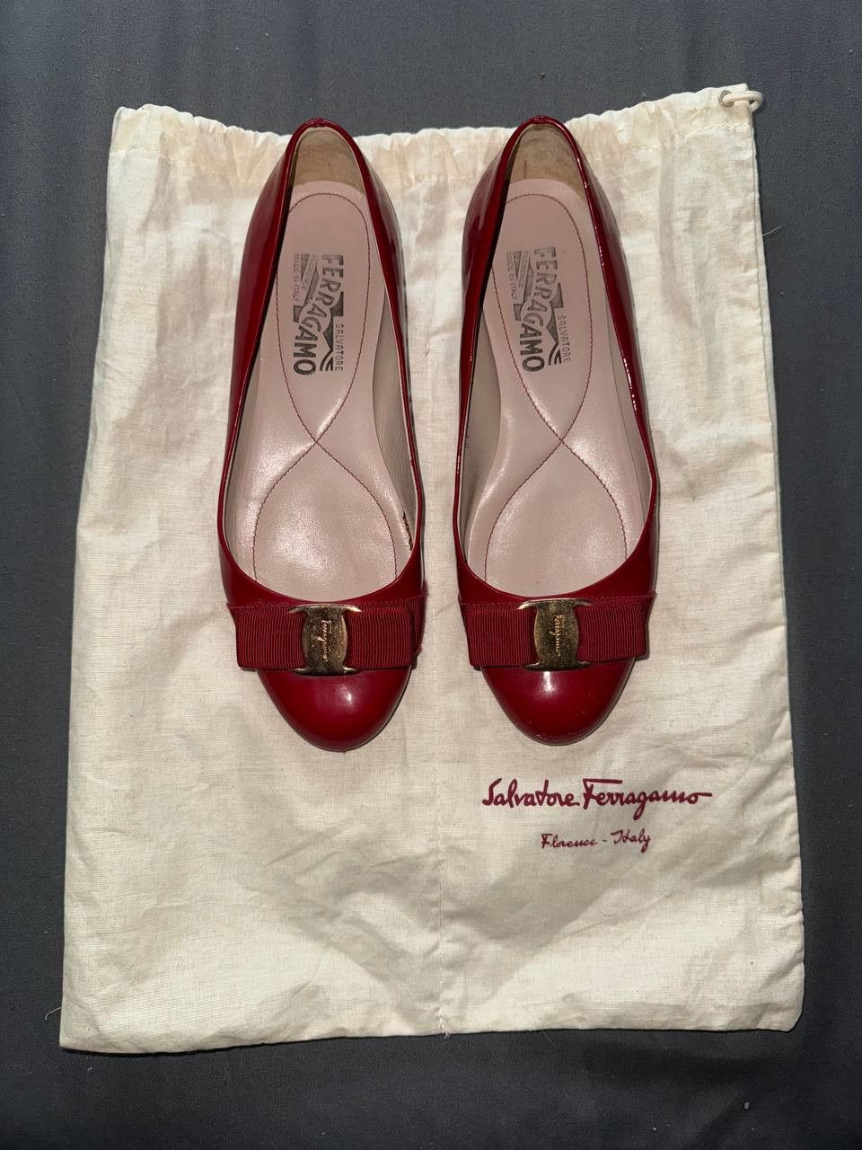 Salvatore Ferragamo Varina Ballet Flats Size US 6.5 / IT 36.5 - 5 Thumbnail