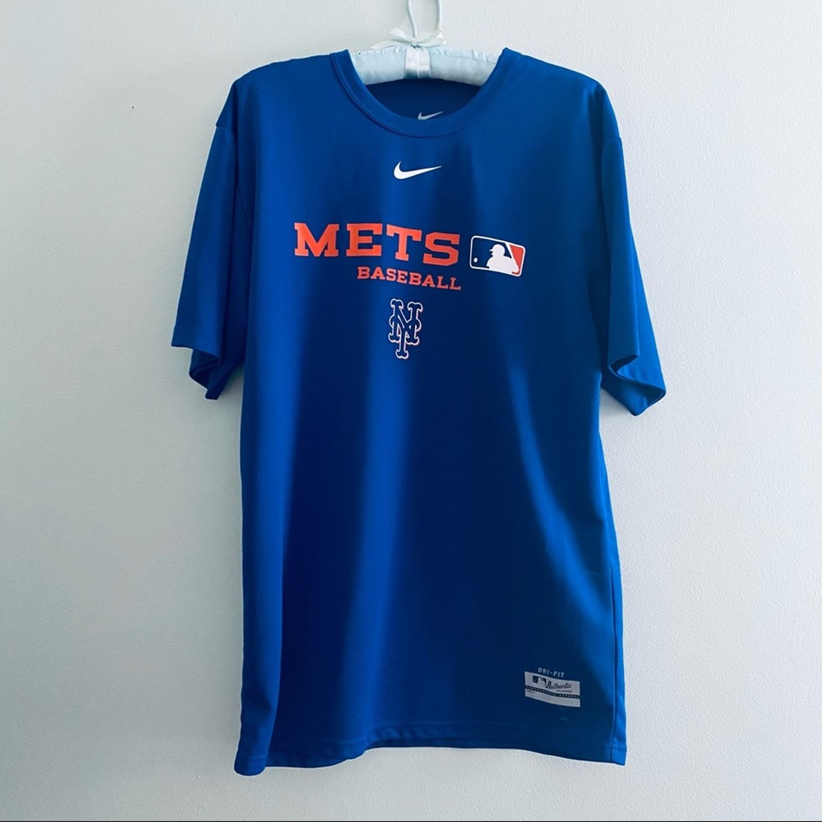 Nike Nike Mets t-shirt Size US S / EU 44-46 / 1 - 2 Thumbnail