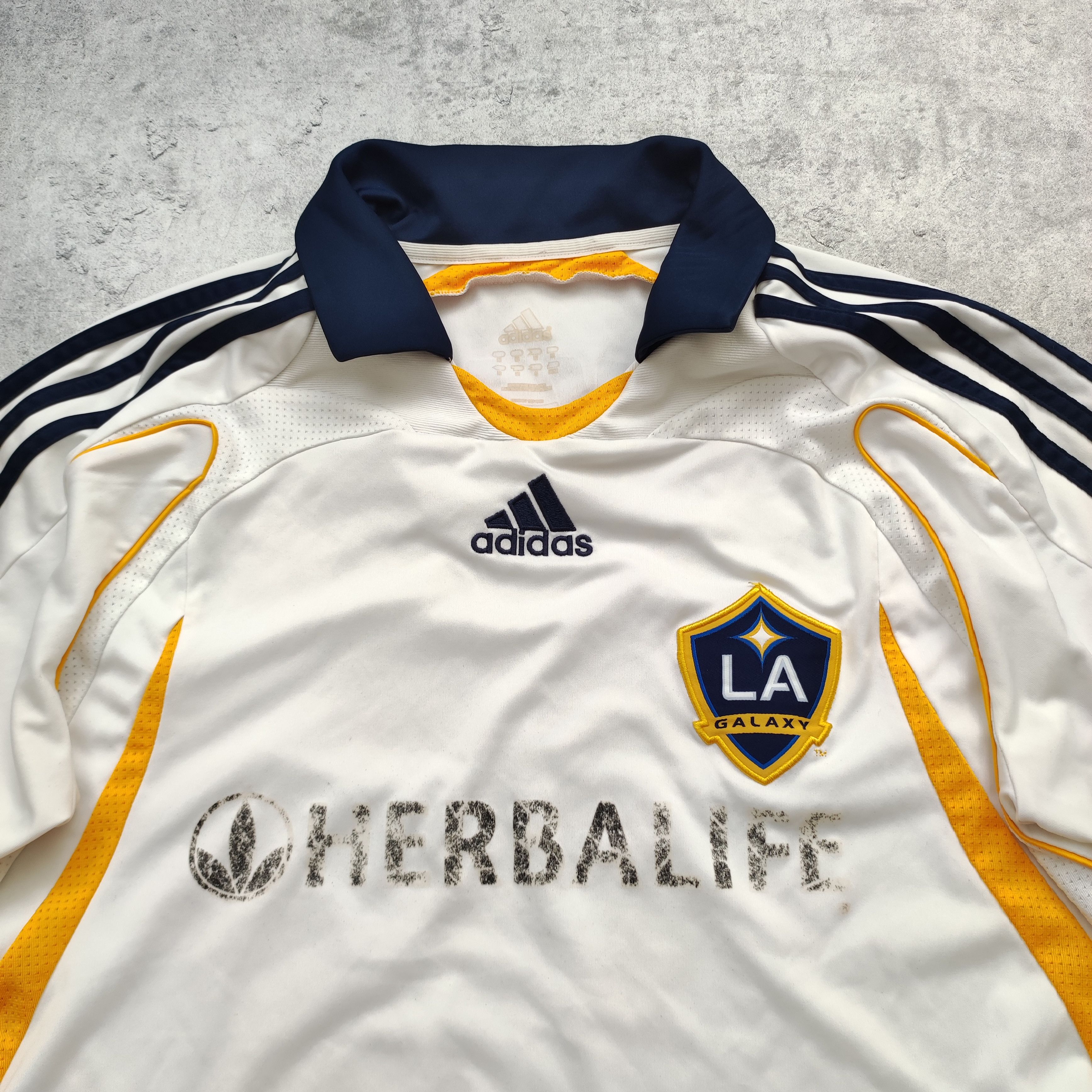 Vintage Vintage RARE 2007 Adidas x LA Galaxy #23 Beckham Jersey Size US M / EU 48-50 / 2 - 5 Thumbnail