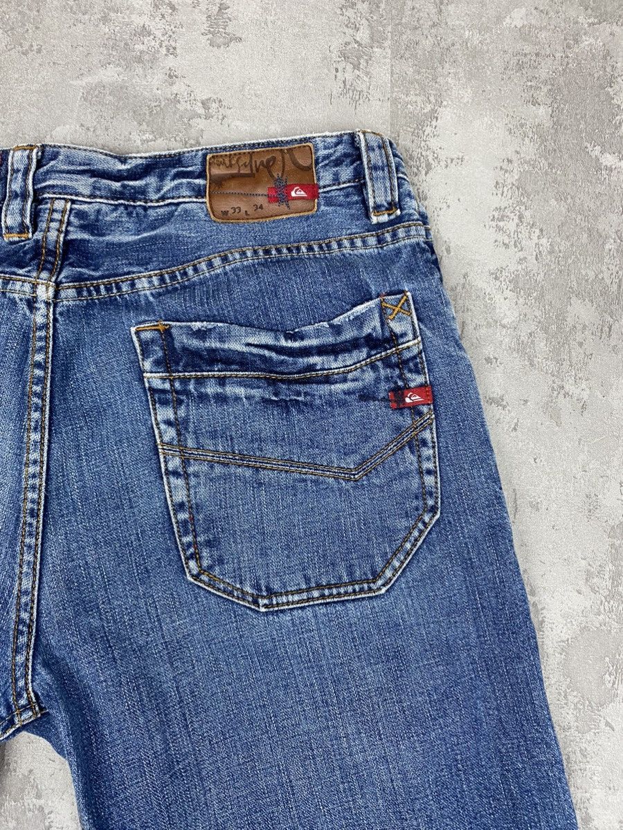 Quiksilver Quiksilver Relaxed Fit Distresed Denim quikjean skate Size US 33 - 13 Thumbnail