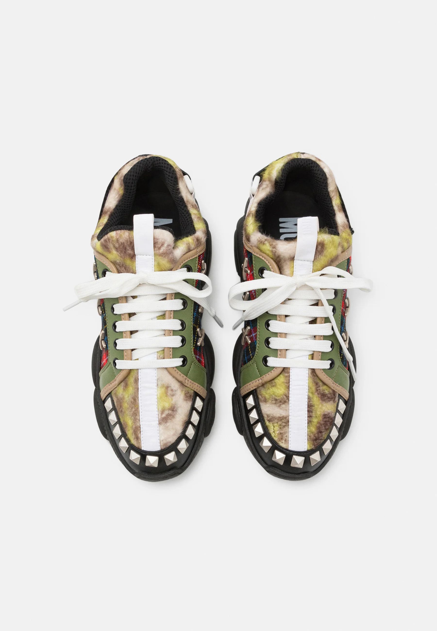 Moschino o1y0225 Hi-Top Sneakers in Multicolor Size US 10 / EU 43 - 5 Thumbnail