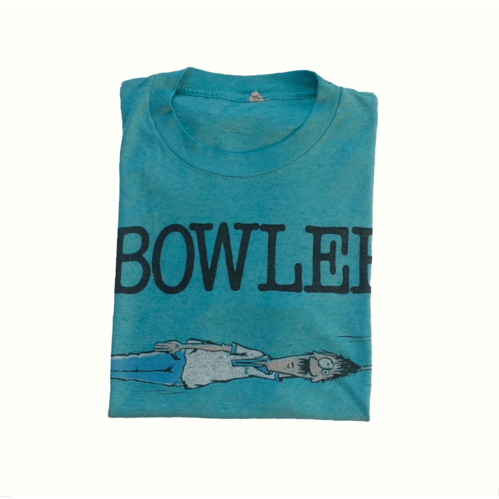 Sunray Sportswear VINTAGE SUN SPORTSWEAR CARTOON COMIC BOOK THE BOWLER HAFFNER 80s 90s VTG T SHIRT M BLUE Shirt Men Stars 80s theme Graphic Print Short Sleeve Crew Neck Size US M / EU 48-50 / 2 - 2 Thumbnail