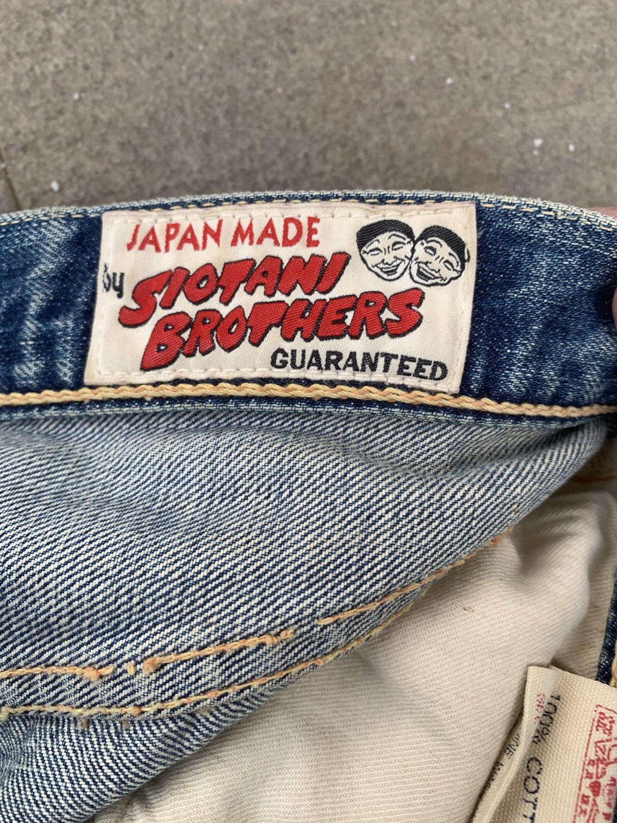 Evisu × Vintage Vintage Evisu Siotani Brothers Selvedge Jeans Size US 30 / EU 46 - 9 Thumbnail