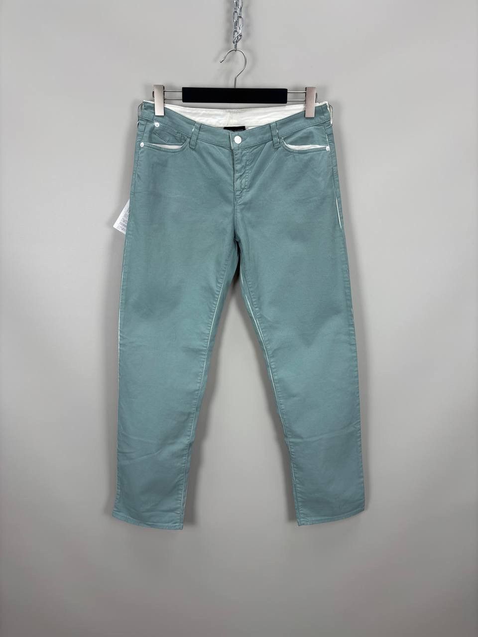 Armani × Emporio Armani Womens jeans Emporio Armani Size 29 Color Turquoise Size 26" / US 2 / IT 38 - 1 Thumbnail