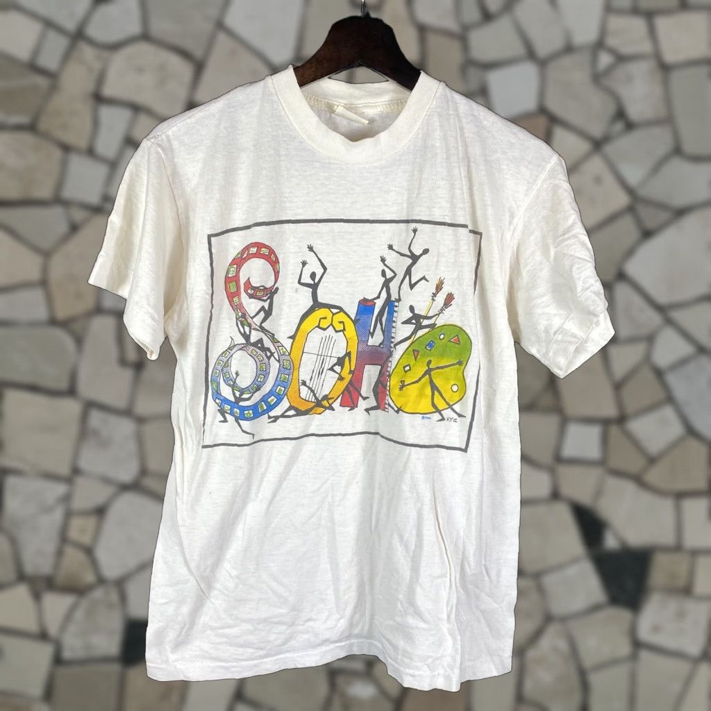 Vintage VINTAGE 1980s Soho New Tork Indie Shirt Medium Size US M / EU 48-50 / 2 - 1 Thumbnail