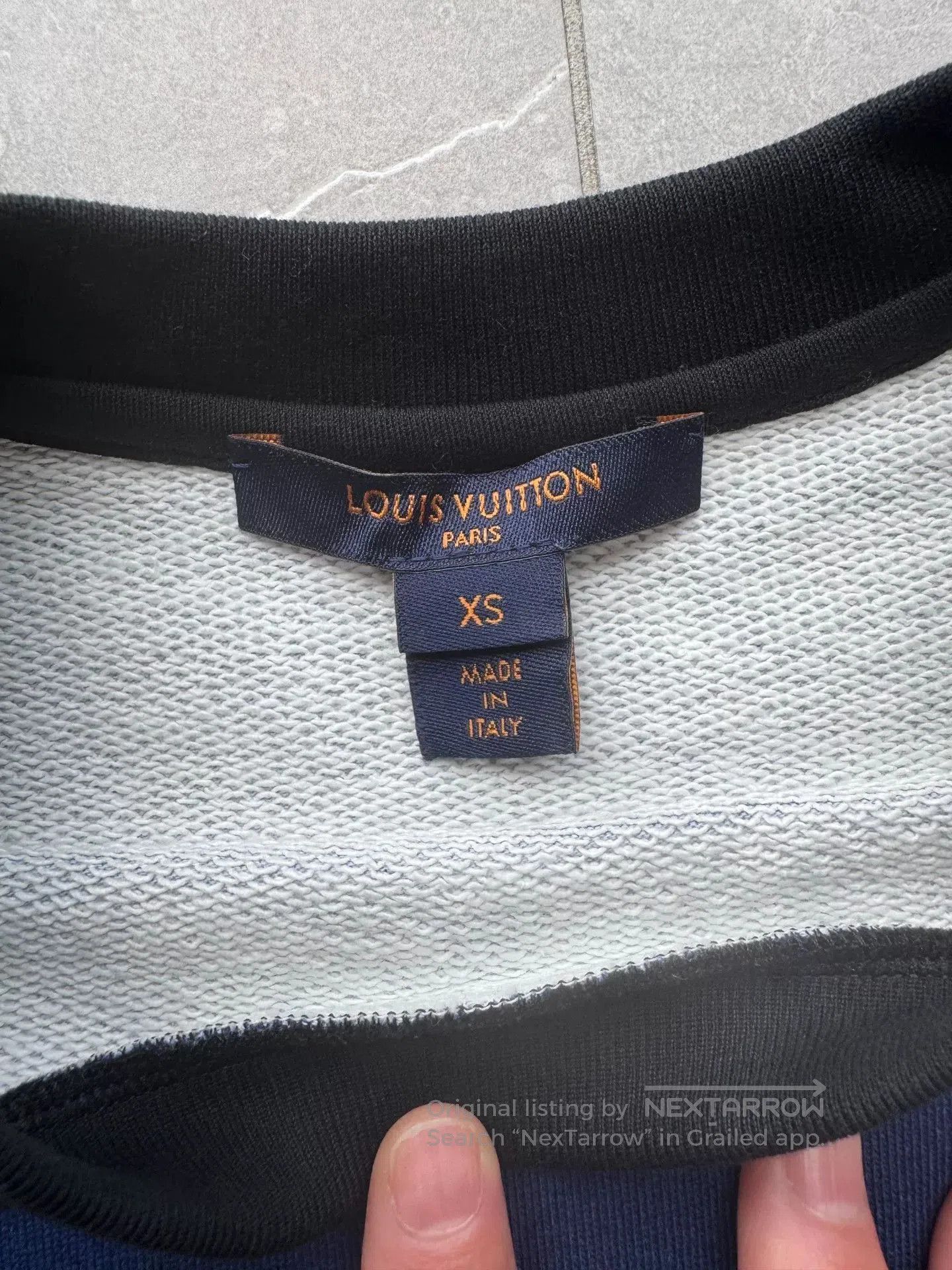 Louis Vuitton Louis Vuitton Tie-Dye Gradient Logo Embroidered T-Shirt. Size XS / US 0-2 / IT 36-38 - 3 Thumbnail