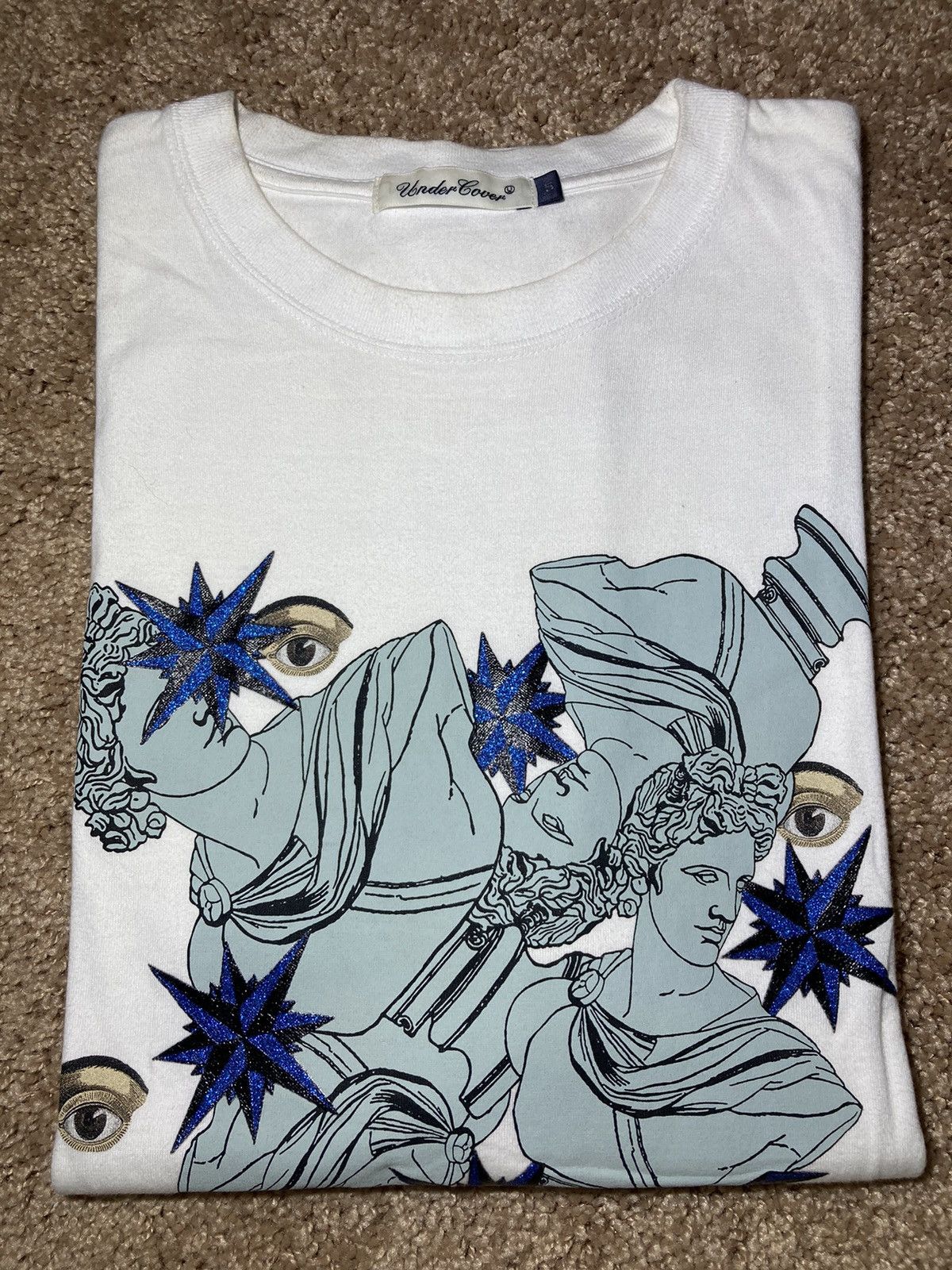 Undercover SS21 Undercover Eye Star Statue Mold Surrealist Graphic 2021 Size US XL / EU 56 / 4 - 1 Thumbnail