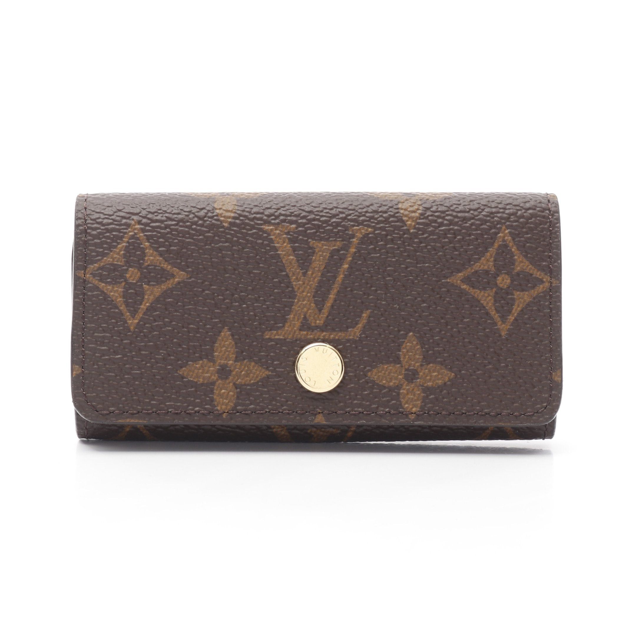 Louis Vuitton Louis Vuitton Multicle 4 Monogram Ring Chain Key Case Brown Size ONE SIZE - 1 Thumbnail