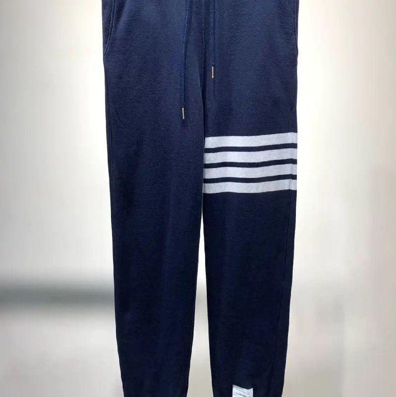 Thom Browne Thom Browne Casual Pants in Navy Blue 0089 Size US 44 / EU 60 - 1 Thumbnail
