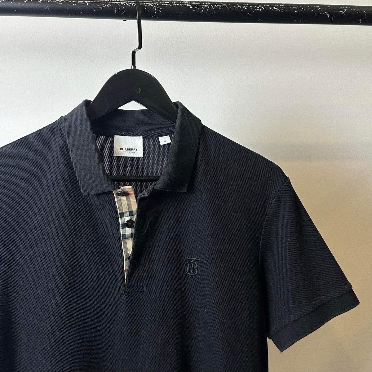 Burberry BURBERRY LOGO TB BLACK T SHIRT Size US M / EU 48-50 / 2 - 3 Thumbnail