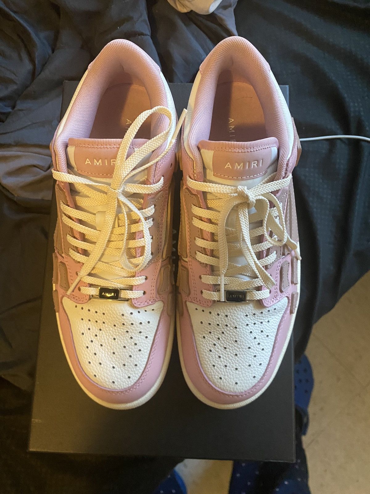 Amiri Pink skeleton amiris Size US 9.5 / EU 42-43 - 2 Thumbnail