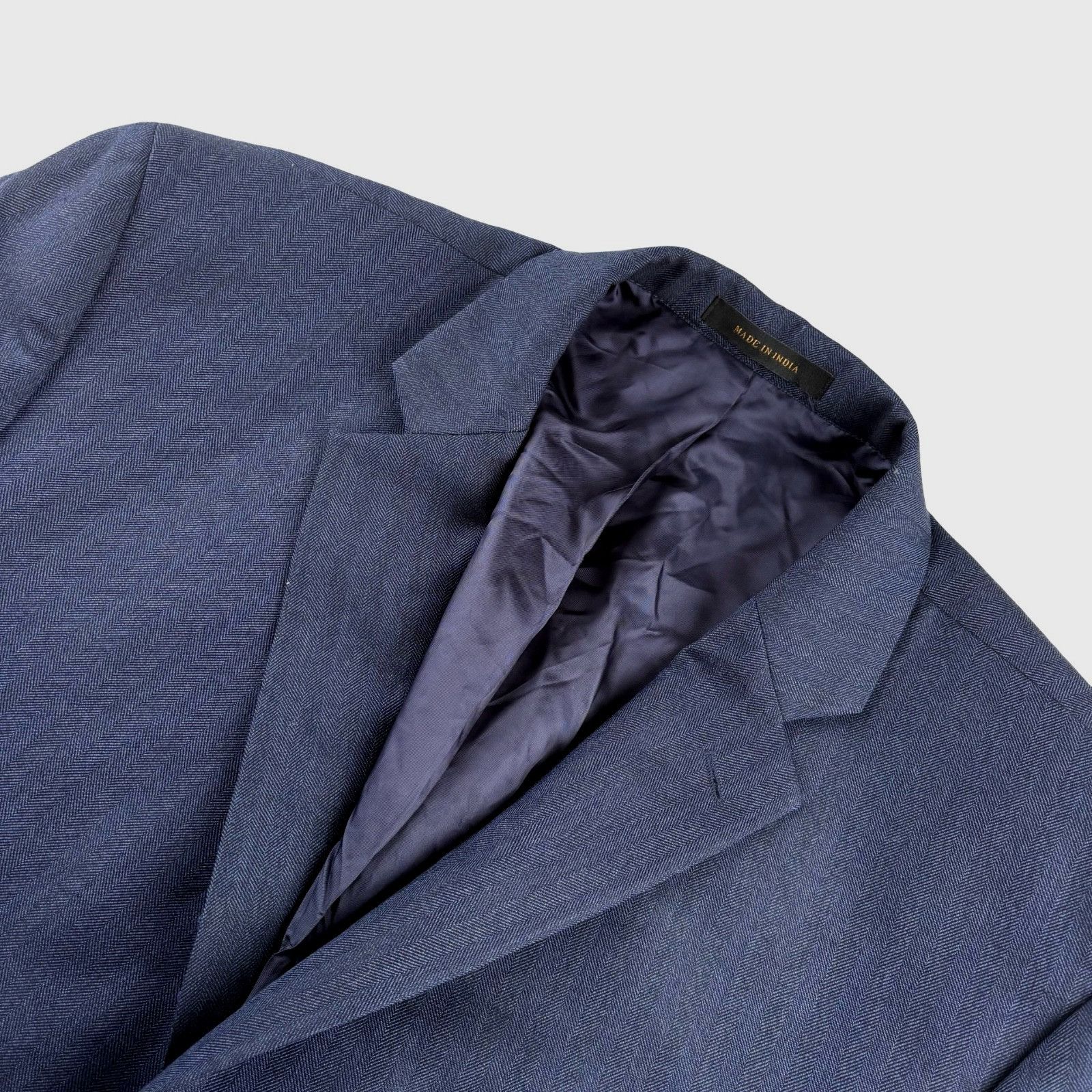 Jos. A. Bank Jos. A. Bank Reserve Men’s Wool/Silk Blend Herringbone Blaze Size 48R - 1 Thumbnail