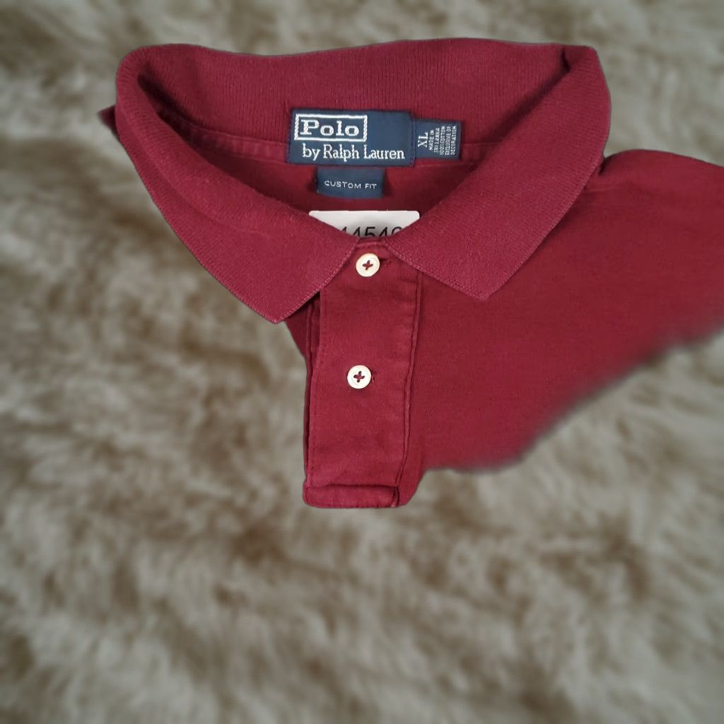 Ralph Lauren VINTAGE? No. Just Ralph Lauren Polo Shirt Mens XL Red Pony Short Sleeve Casual Shirt XL Red Polo Size US XL / EU 56 / 4 - 1 Thumbnail
