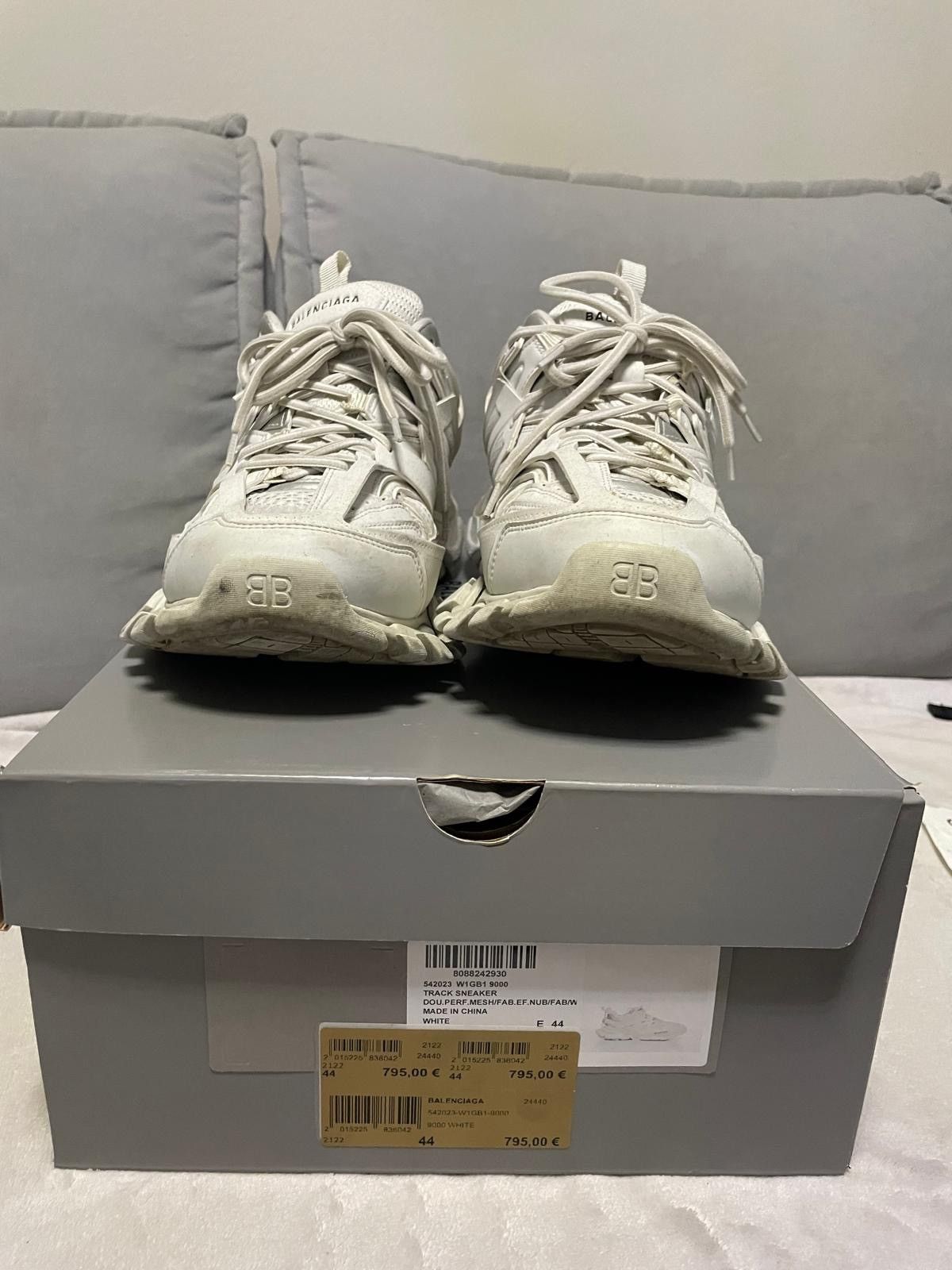Balenciaga Balenciaga Track Trainer White Size US 11 / EU 44 - 4 Thumbnail