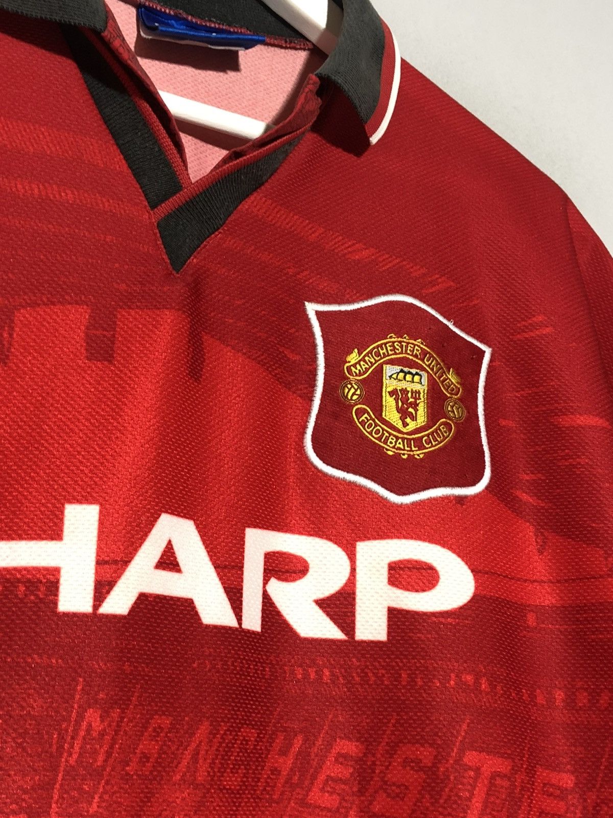 Umbro Umbro Manchester United Vintage 1994/95 Home Soccer Jersey Size US L / EU 52-54 / 3 - 4 Thumbnail