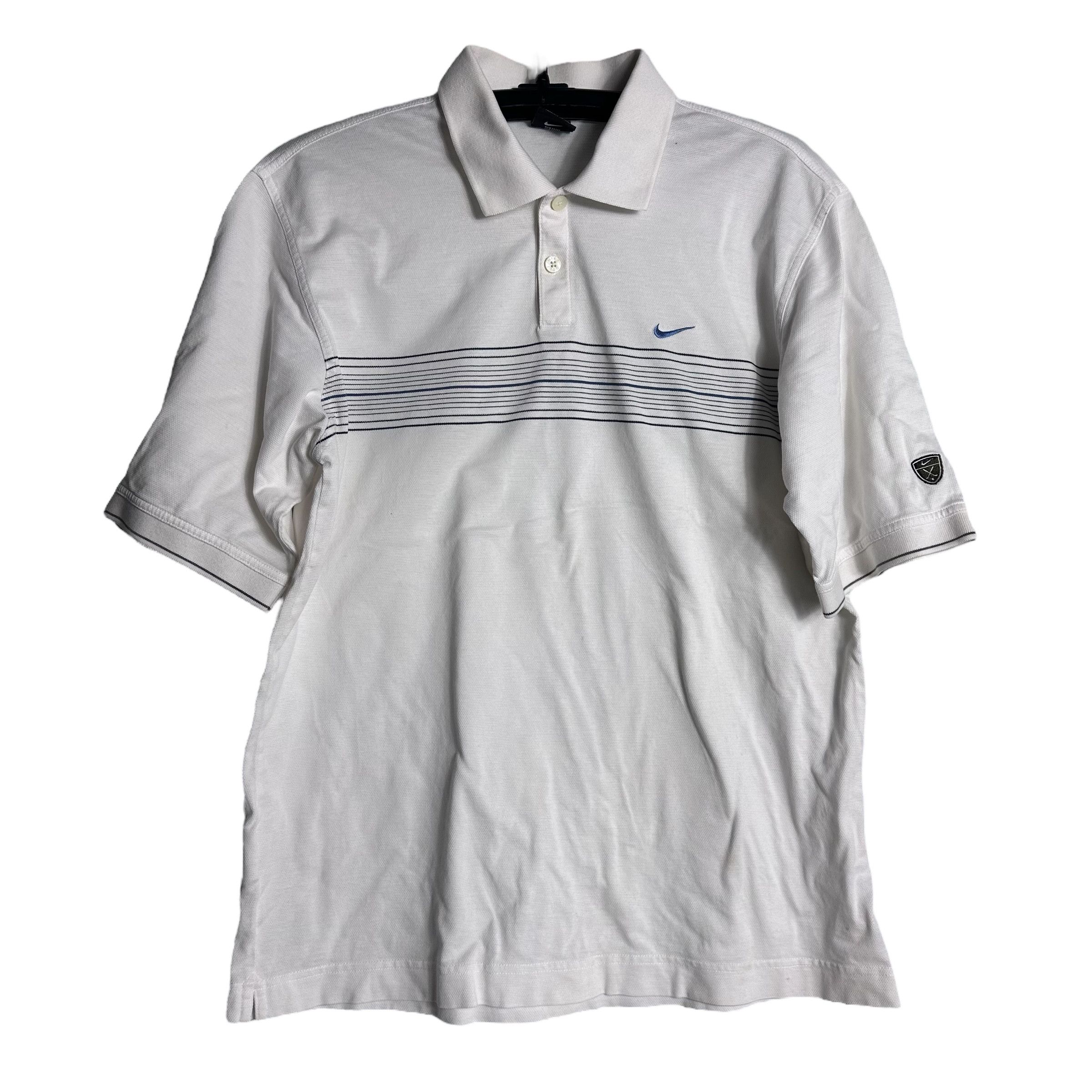 Nike × Vintage 🔥RARE🔥Vintage Nike Golf Stripe Polo Shirt Size US L / EU 52-54 / 3 - 1 Thumbnail