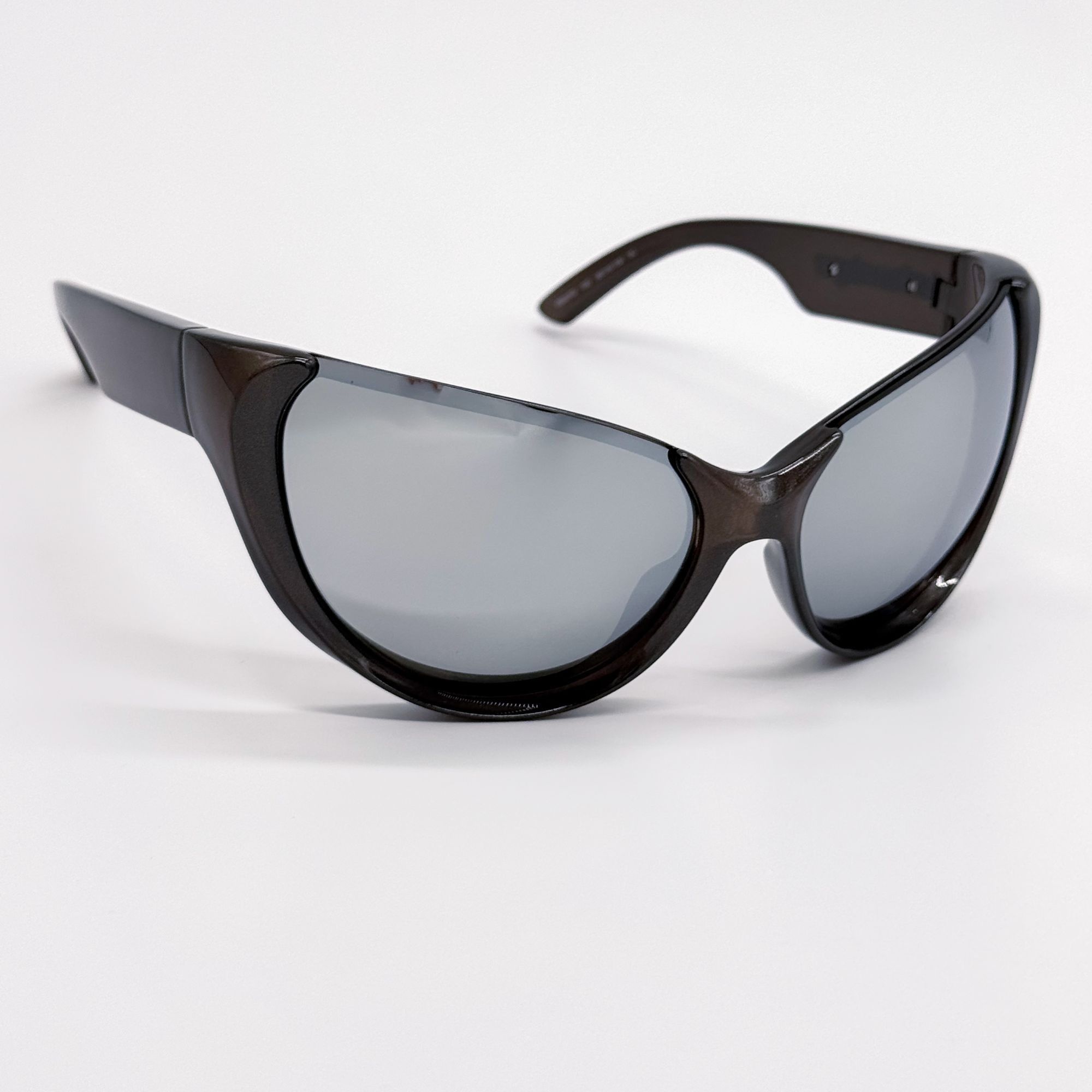 Balenciaga NEW BALENCIAGA BB0201S 002 SUNGLASSES BROWN OVERSIZED WOMEN Size ONE SIZE - 4 Thumbnail