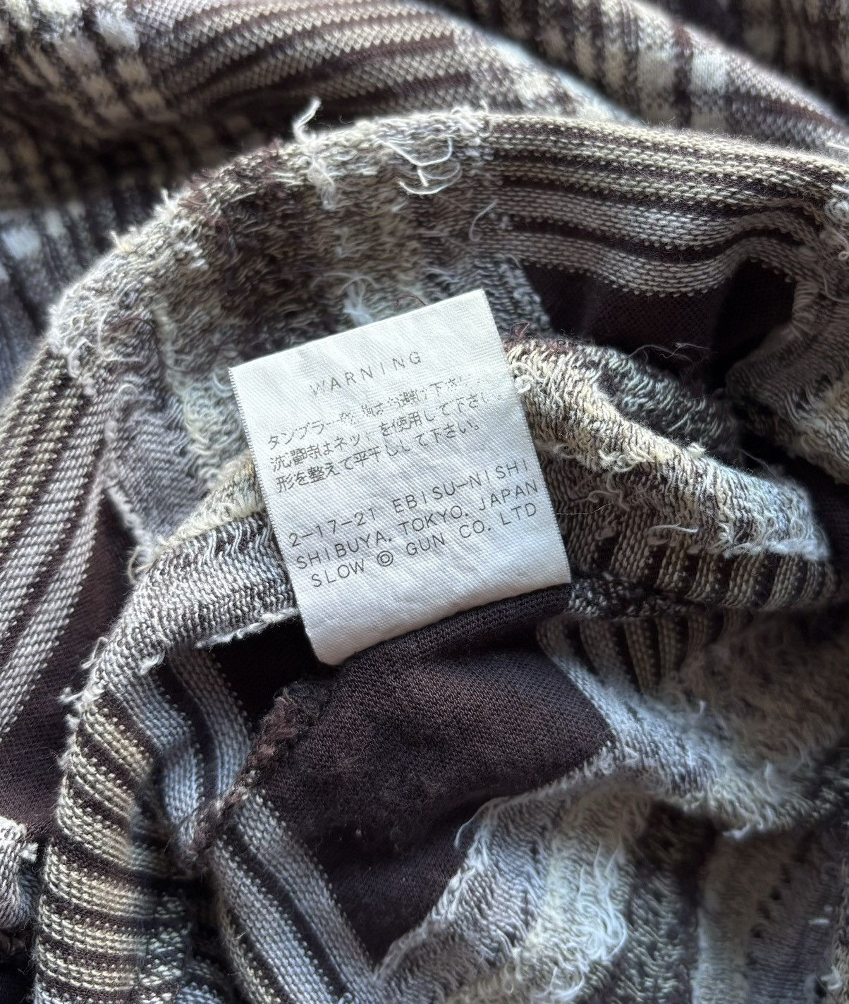 Japanese Brand VTG SLOWGUN Asymmetrical Warped Sweater Vest Size US M / EU 48-50 / 2 - 8 Thumbnail