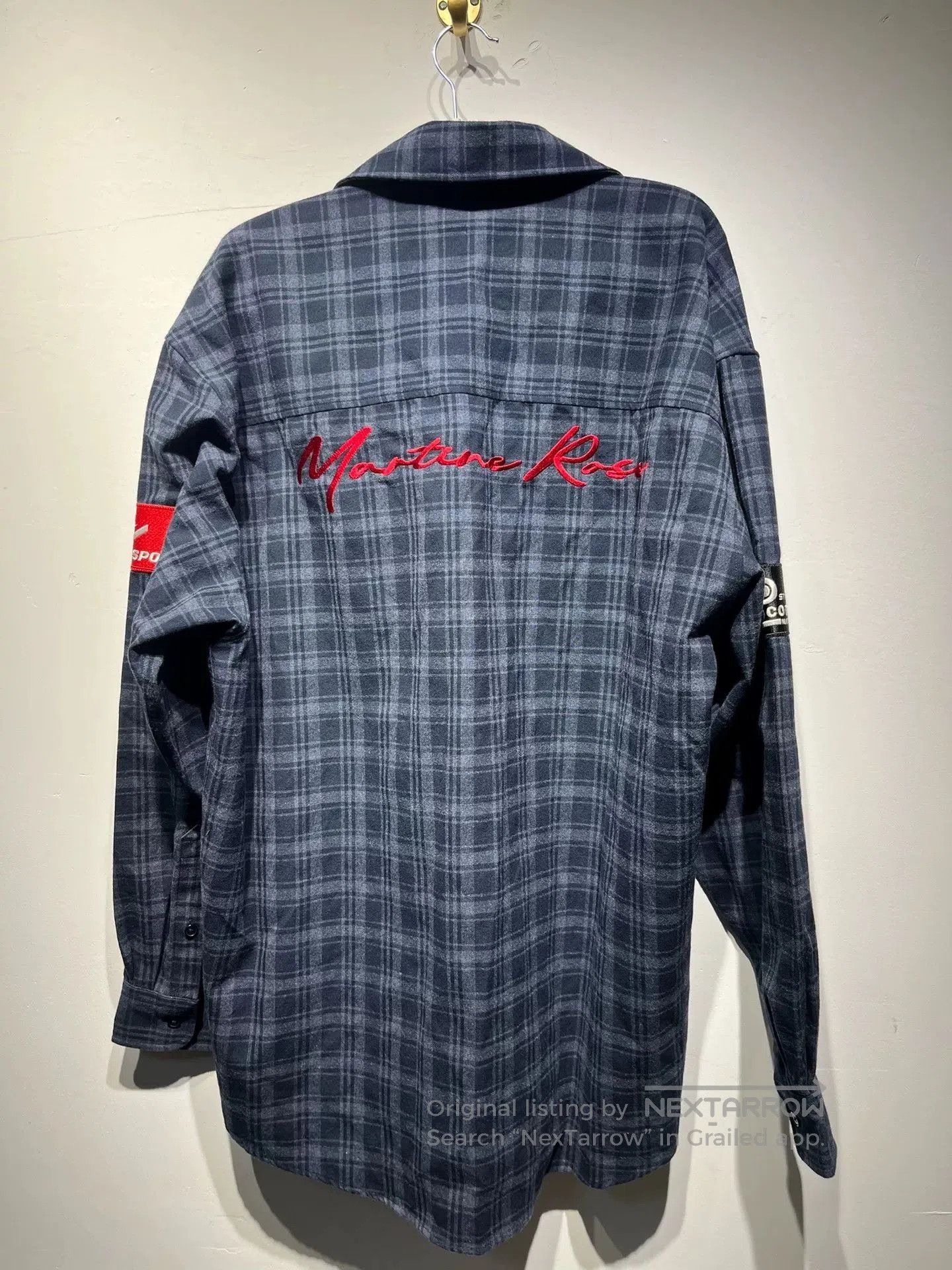 Martine Rose Martine Rose Plaid Chain Shirt Jacket. Size US XS / EU 42 / 0 - 2 Thumbnail