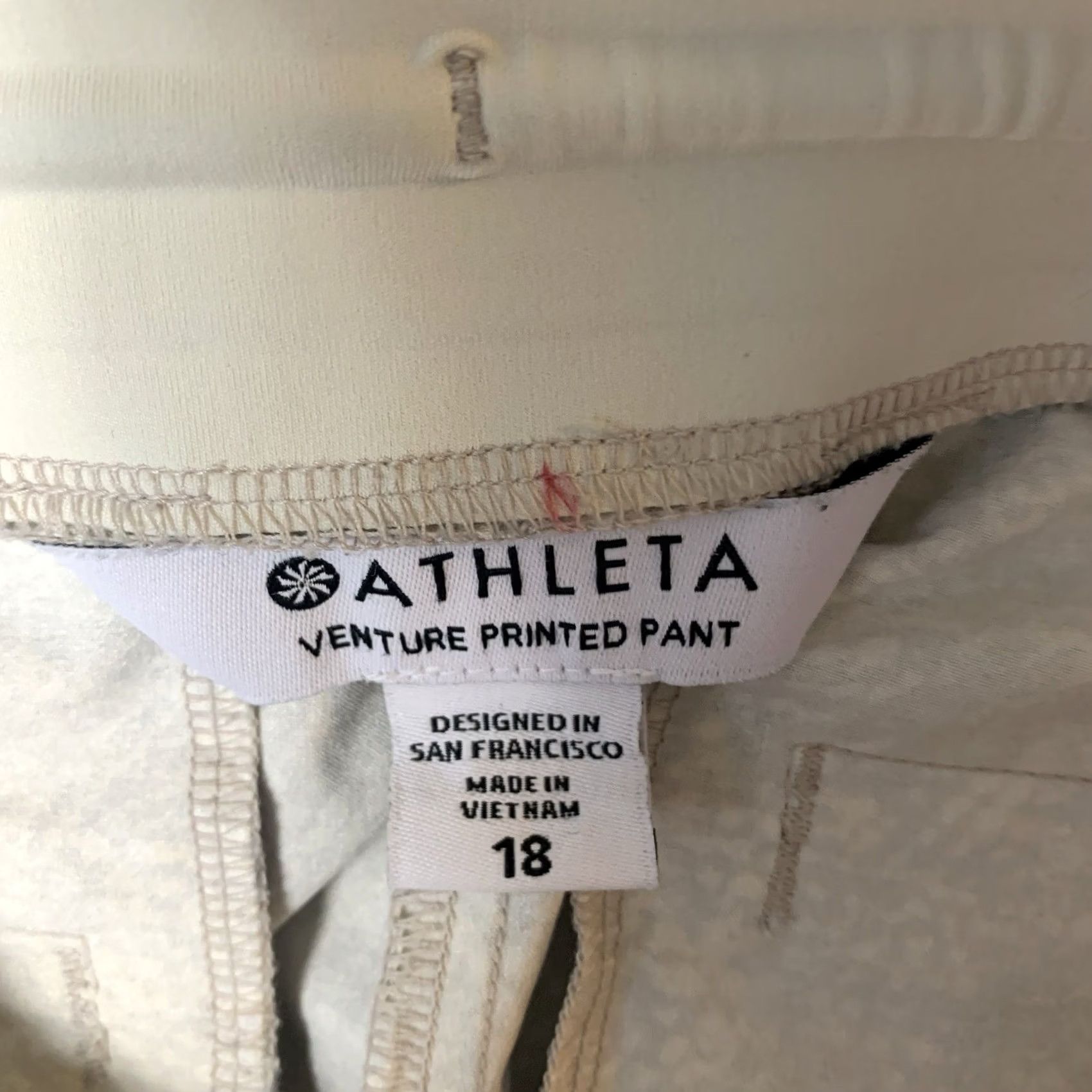 Athleta Athleta Venture Womens Gray Jogger Pants - Athletic Plus Size Size 40" / US 18 - 3 Thumbnail