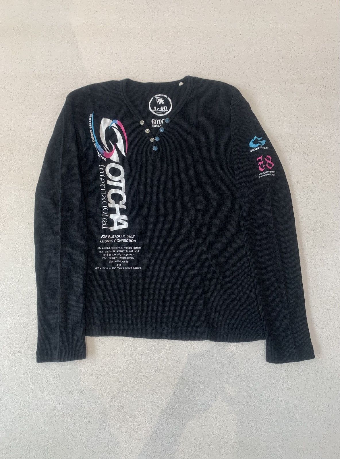 Japanese Brand 2000s japanese arhive vkei gotcha y2k longsleeve tee Size US L / EU 52-54 / 3 - 1 Thumbnail