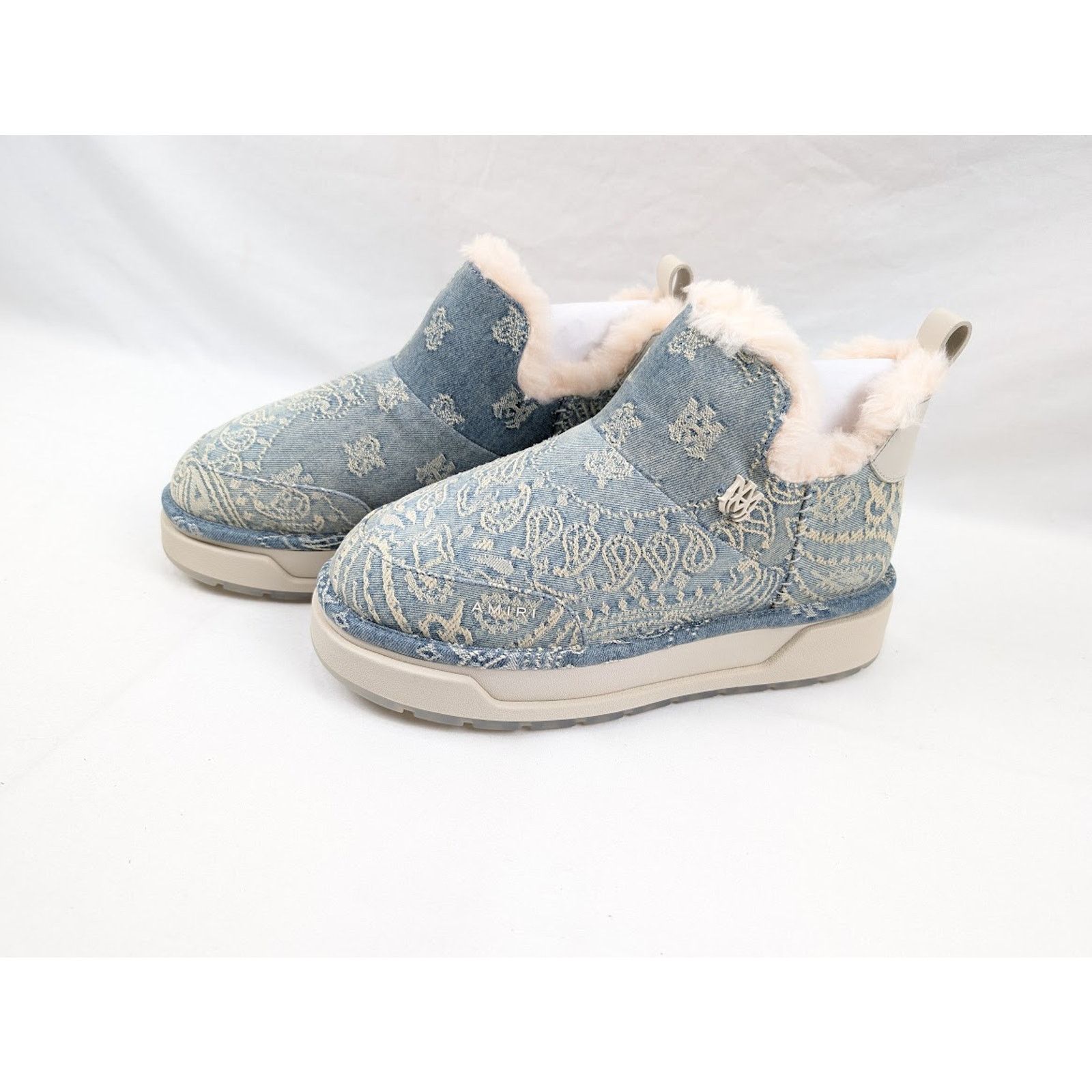 Amiri o1rshd1 Q:2 / Malibu Boot Boots in Wash Indigo Size US 11 / EU 44 - 13 Thumbnail
