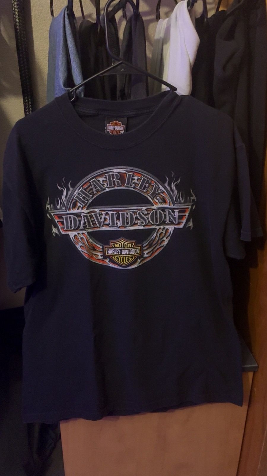 Harley Davidson VINTAGE HARLY DAVIDSON T SHIRT Size US L / EU 52-54 / 3 - 1 Thumbnail