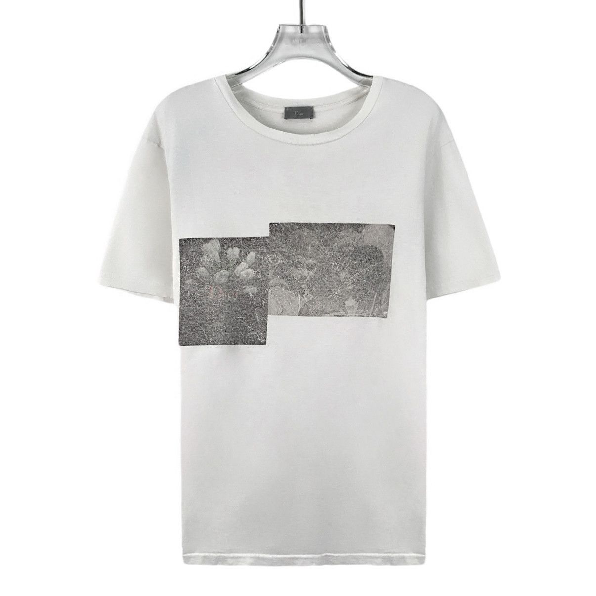 Dior Floral Portrait Cotton T-Shirt L