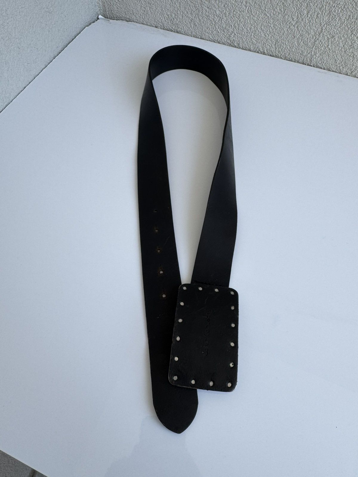 Calvin Klein Calvin Klein Jeans Leather Belt Vintage Size ONE SIZE - 7 Thumbnail