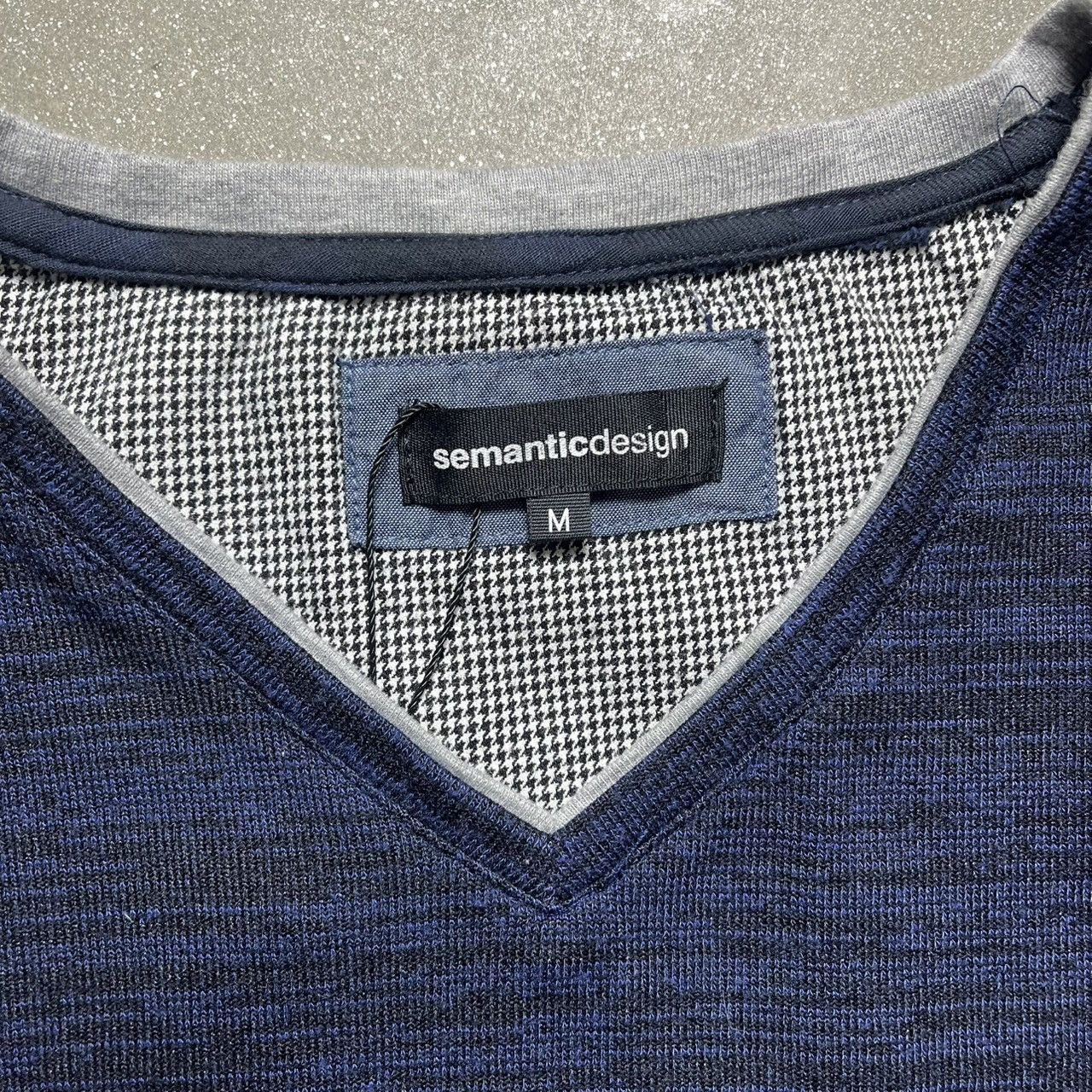 Japanese Brand × semanticdesign Semantic Design Sweatshirt Size US M / EU 48-50 / 2 - 2 Thumbnail