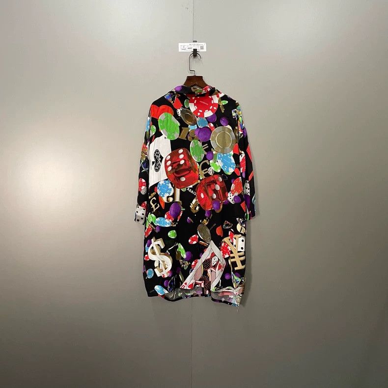Balenciaga Balenciaga Casino Short Sleeve Shirt Size US XS / EU 42 / 0 - 2 Thumbnail