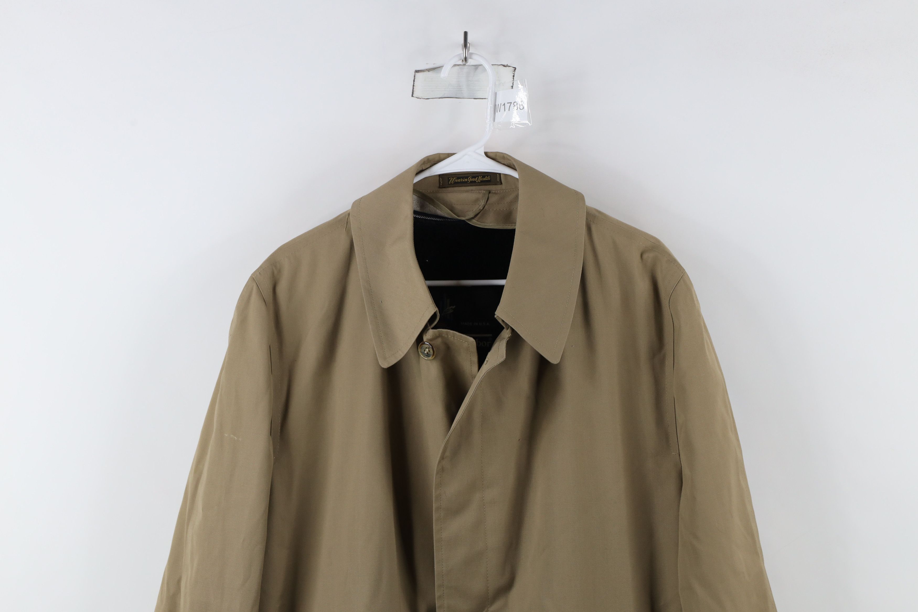 Vintage Vintage 70s Streetwear Full Button Rain Coat Jacket USA Size US L / EU 52-54 / 3 - 2 Thumbnail