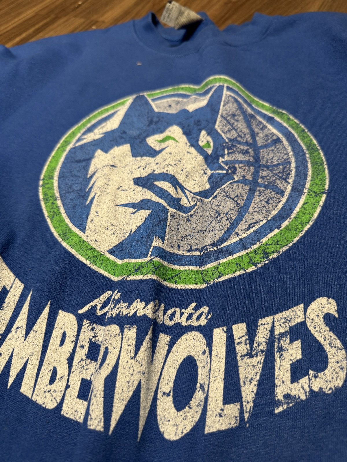 NBA × Vintage Minnesota Timberwolves Vintage Sweater Size US M / EU 48-50 / 2 - 3 Thumbnail