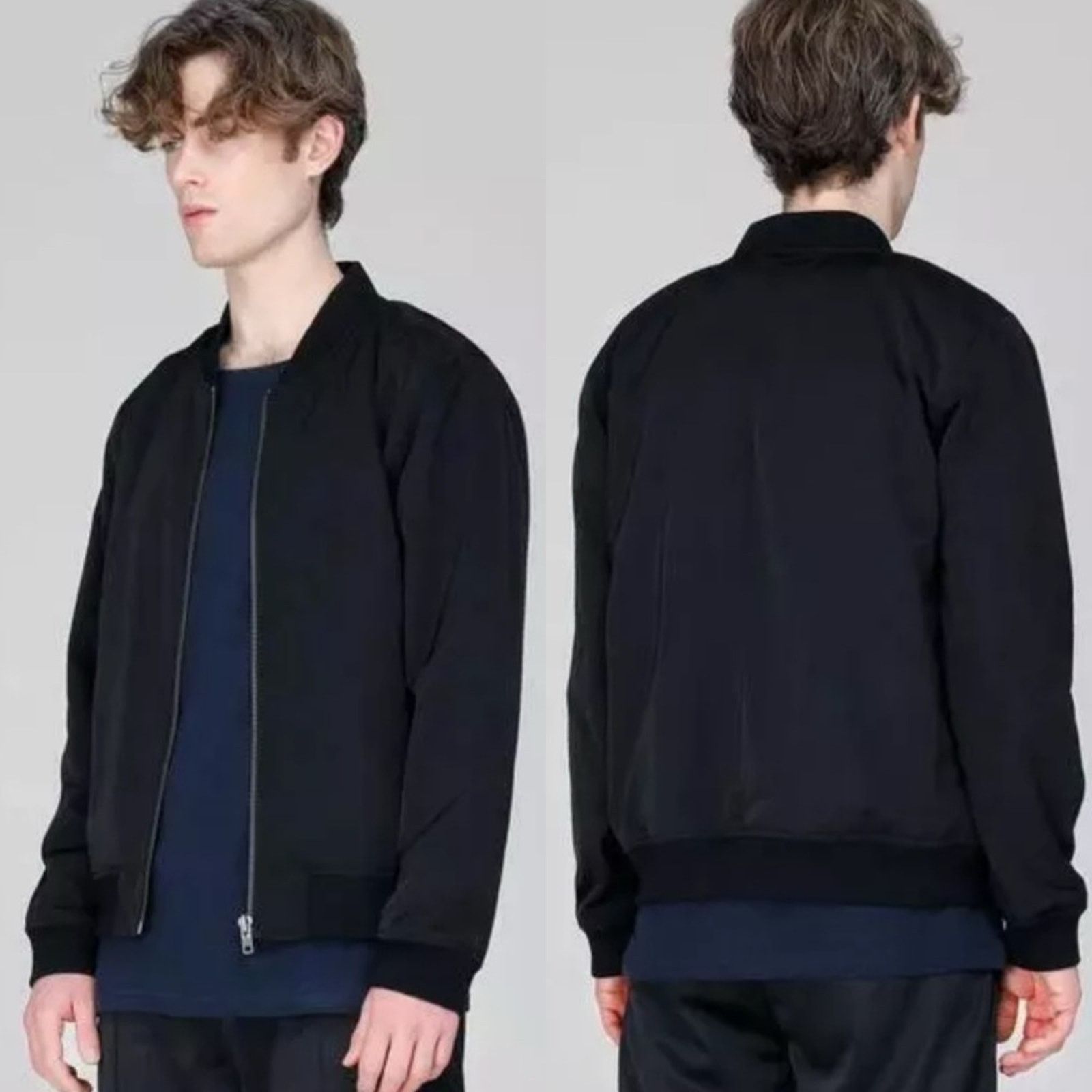 Dr. Denim Dr. Denim Mason Bomber Jacket Full Zip Black Men’s XS Size US XS / EU 42 / 0 - 1 Thumbnail