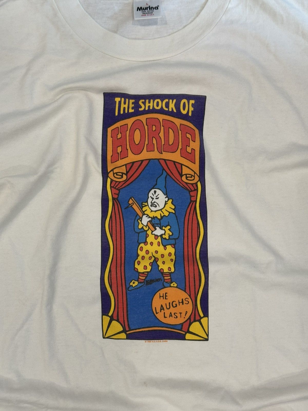 Band Tees Vintage 1995 The Shock Of Horde Festival Tee Size Large Size US L / EU 52-54 / 3 - 2 Thumbnail